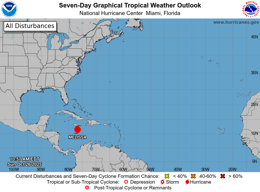 huracan-melissa-se-acercara-a-rd-entre-martes-y-jueves-y-provocara-fuertes-lluvias