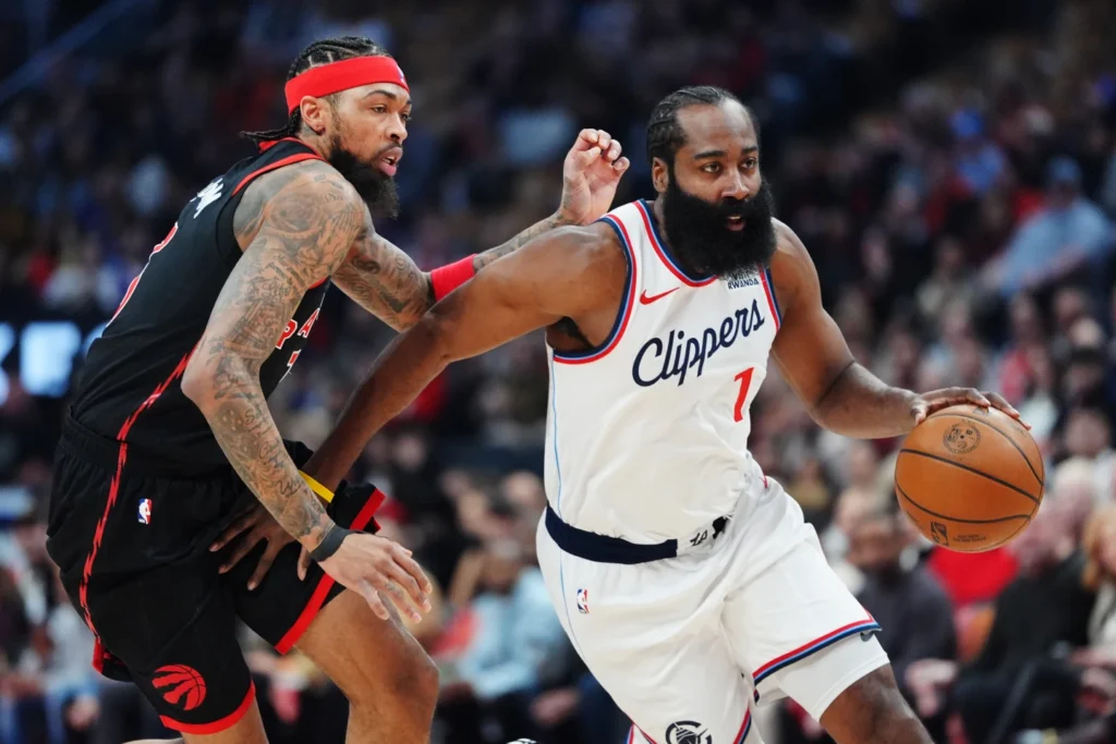 nba:-harden-guia-a-los-clippers-sobre-los-raptors-en-tiempo-extra-todos-los-resultados